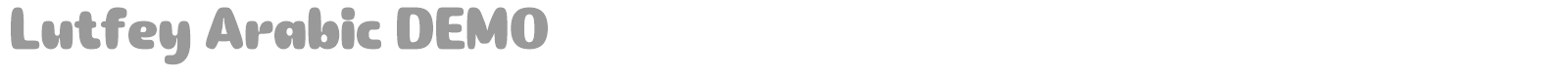 Lutfey font preview