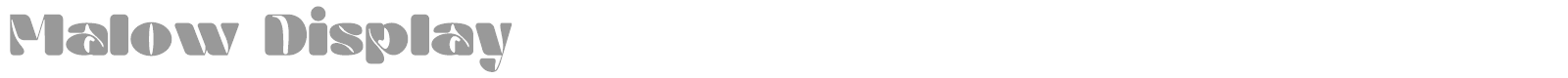 Malow font preview
