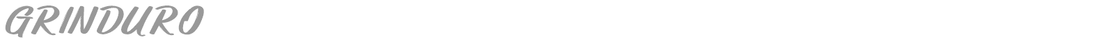 Grinduro font preview