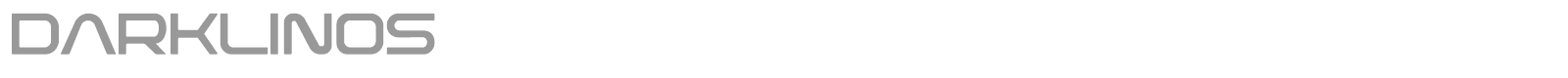 Darklinos font preview