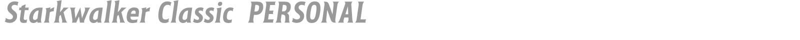 Starkwalker Classic font preview