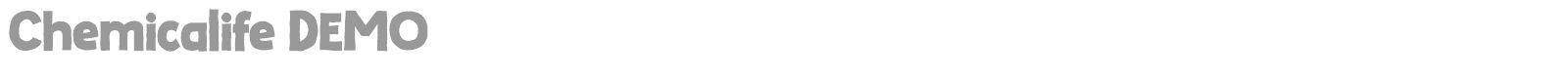 Chemicalife font preview