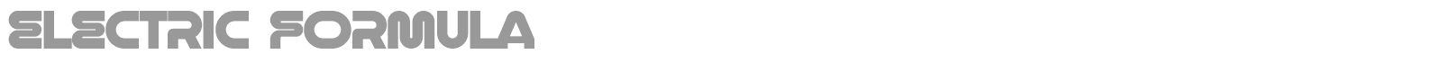 Electric Formula font preview