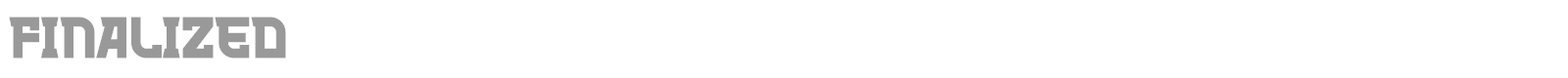 Finalized font preview