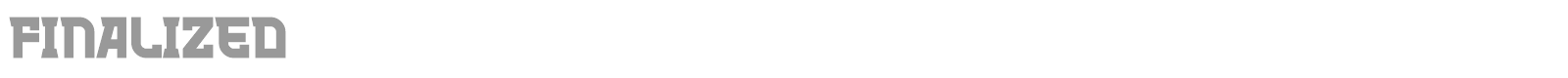 Finalized font preview