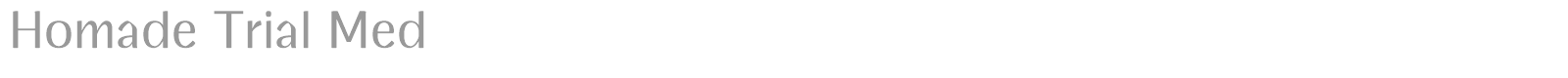 Homade font preview
