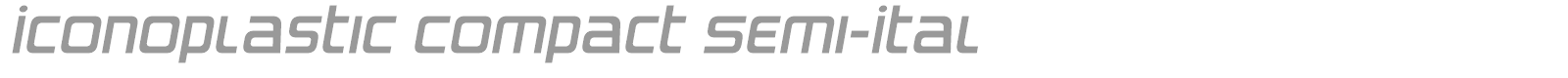 Iconoplastic font preview