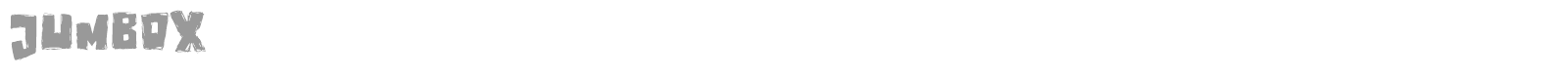 Jumbox font preview