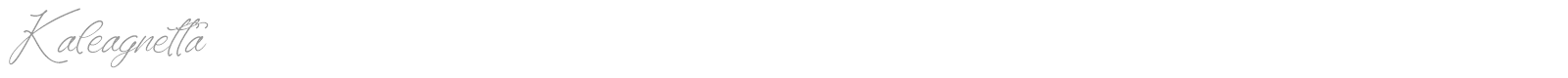 Kaleagnetta font preview