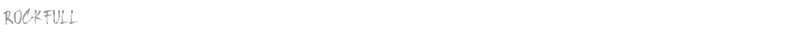 Rockfull font preview