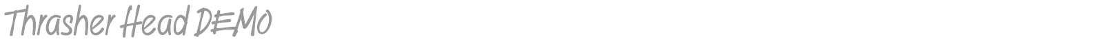Thrasher Head font preview