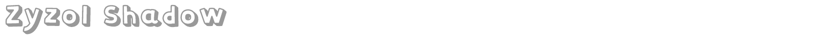Zyzol font preview