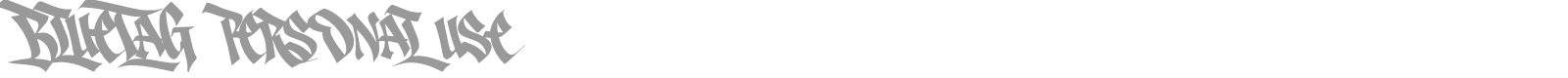 Bluetag font preview
