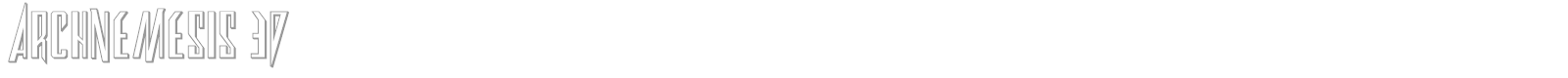 Archnemesis font preview