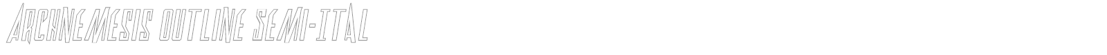 Archnemesis font preview