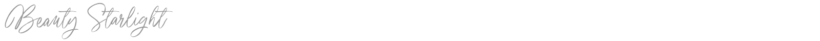 Beauty Starlight font preview
