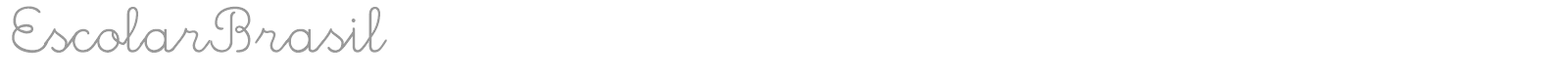 Escolar Brasil font preview