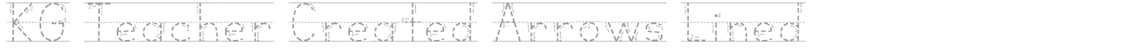 KG Teacher Created font preview