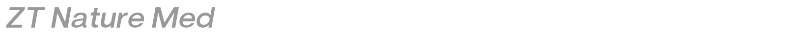 ZT Nature font preview