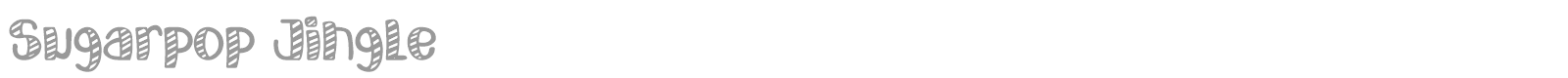 Sugarpop Jingle font preview