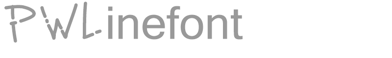 PW Line Font