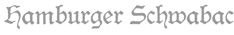 Hamburger Schwabacher