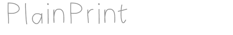 Plain Print