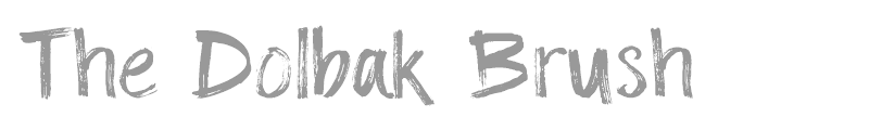 The Dolbak Brush