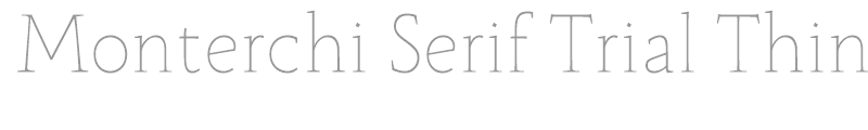 Monterchi Serif