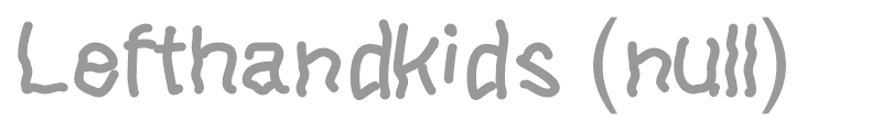 Left Hand Kids