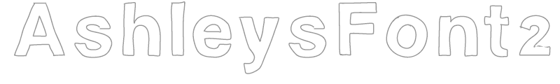 Ashley's Font