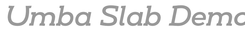 Umba Slab