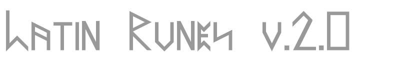Latin Runes