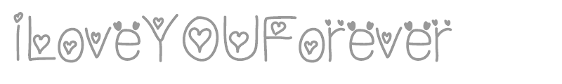 I Love You Forever