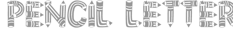 Pencil Letters