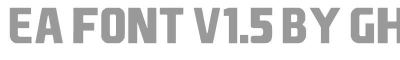 EA Font