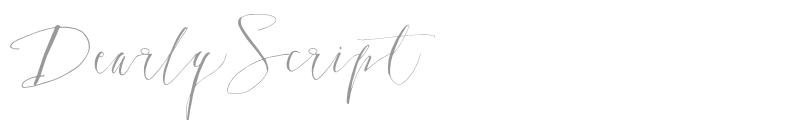 Dearly Script