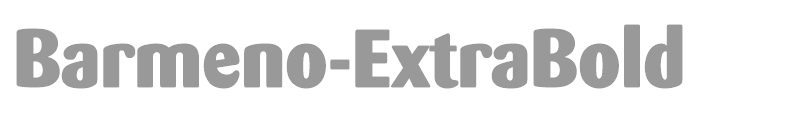 Barmeno-ExtraBold