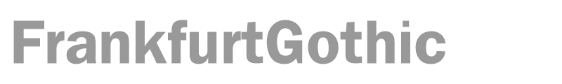 FrankfurtGothic