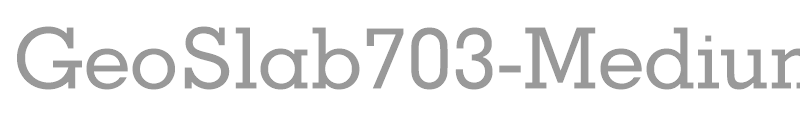 GeoSlab703-Medium