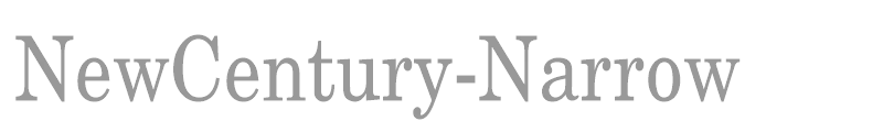 NewCentury-Narrow