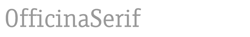 OfficinaSerif