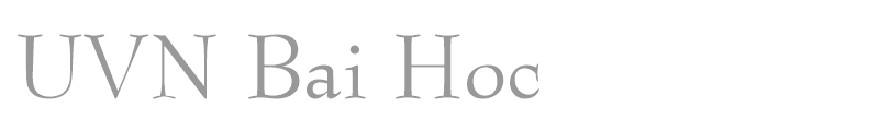 UVN Bai Hoc