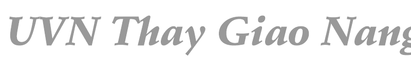 UVN Thay Giao Nang