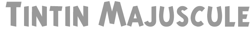 Tintin Majuscules