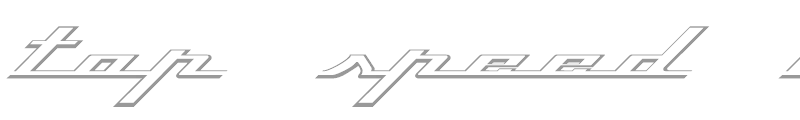 Top Speed Outline