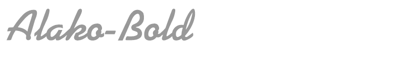 Alako-Bold