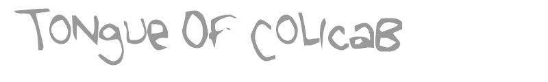 Tongue Of Colicab