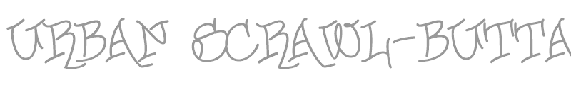 Urban Scrawl-Buttah
