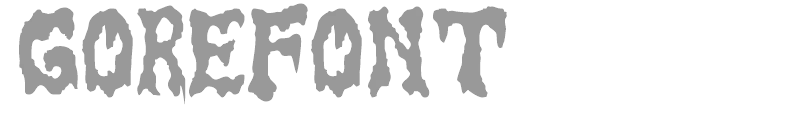 GoreFont